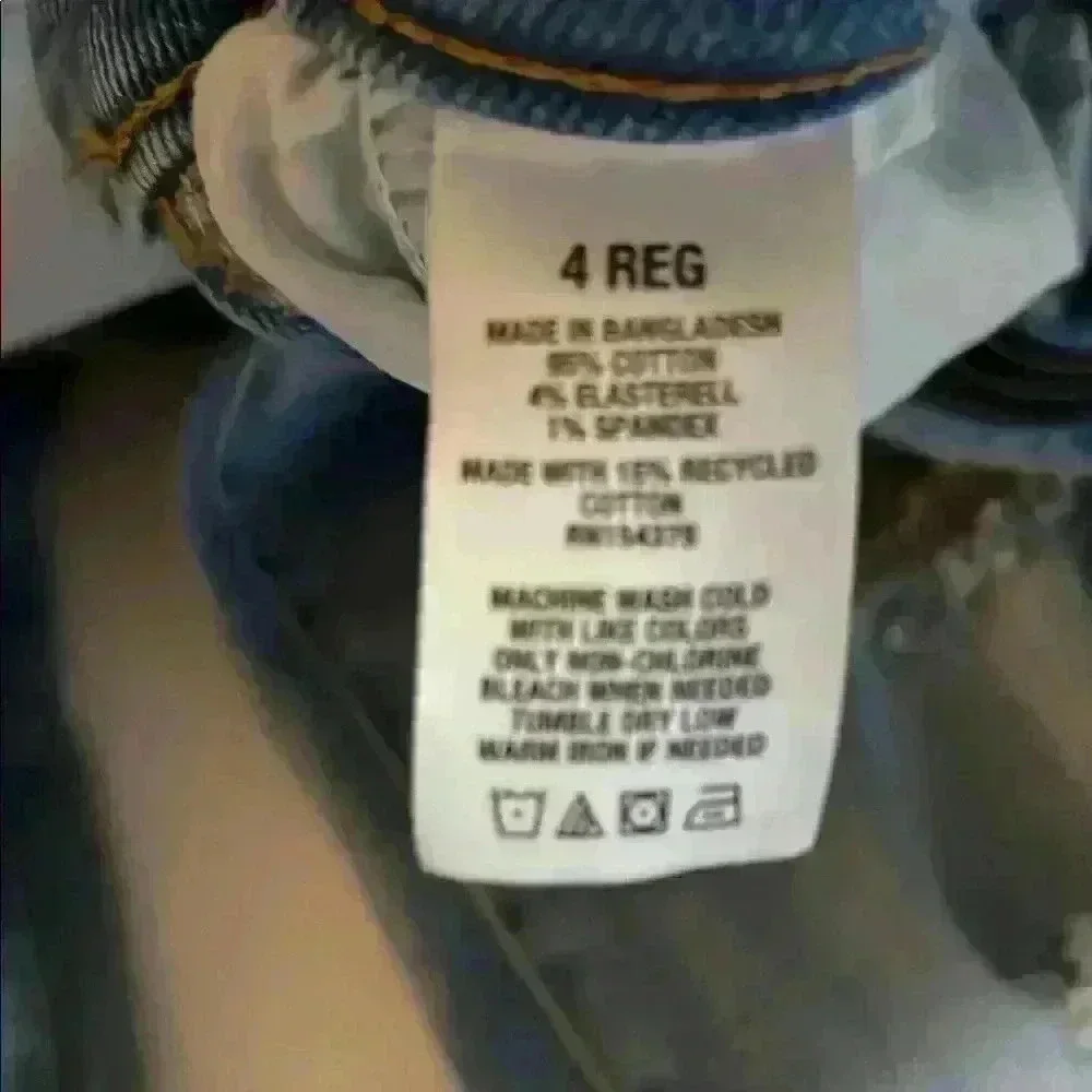 Aeropostale Light Blue Distressed High Rise Jeggings Women Size 4 - Picture 4 of 6